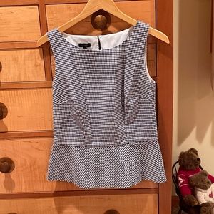 Talbots Peplum Top